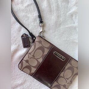 Coach wristlet